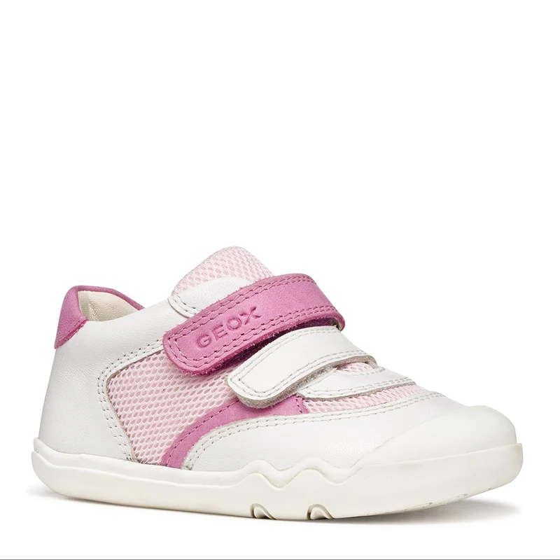 Geox Barefoot Steppieup Color White Pink