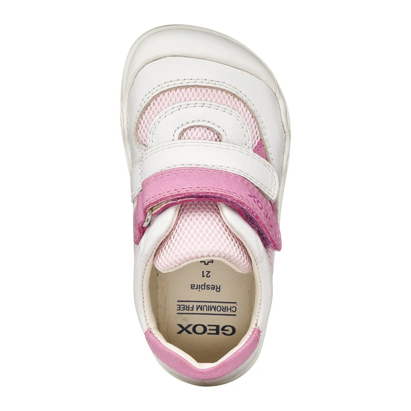 Geox Barefoot Steppieup Color White Pink