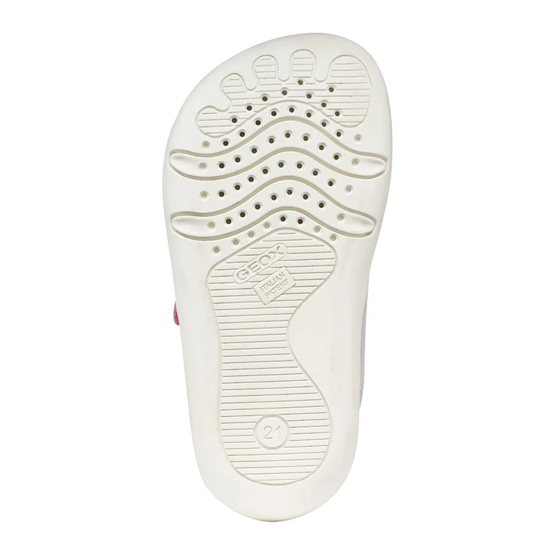 Geox Barefoot Steppieup Color White Pink