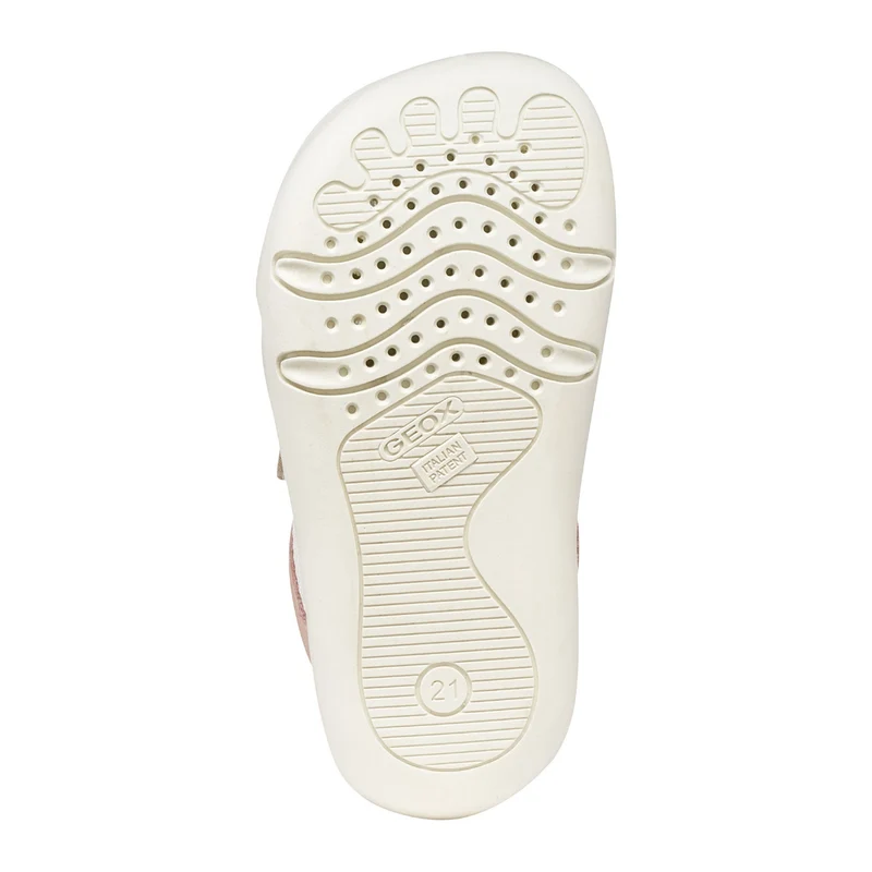 Geox Barefoot Steppieup Color Rose White