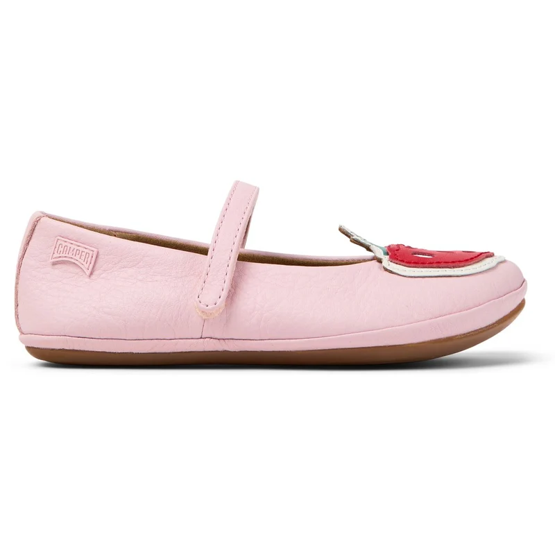 Camper Ballerines Twins Rose Fraise