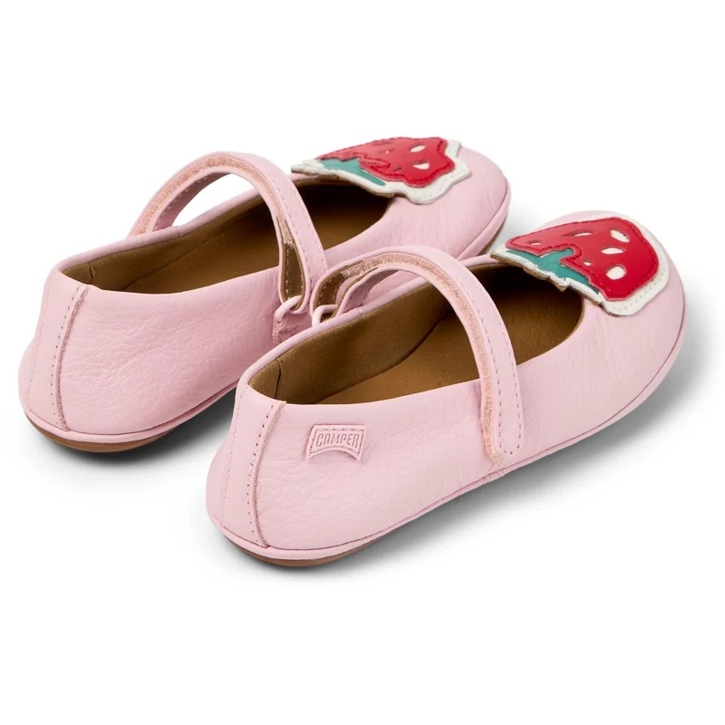 Camper Ballerines Twins Rose Fraise