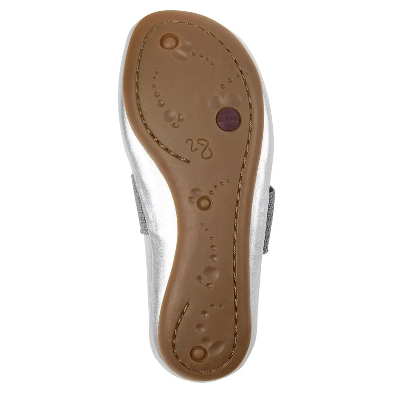 Camper Ballerines Right Gris Argenté