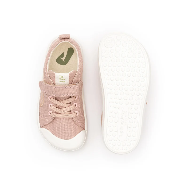 Tip Toey Joey Kidos Dash Green Lona Rosa Quartzo