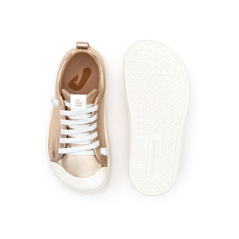 Tip Toey Joey Kidos Volt Metalic Salmon White