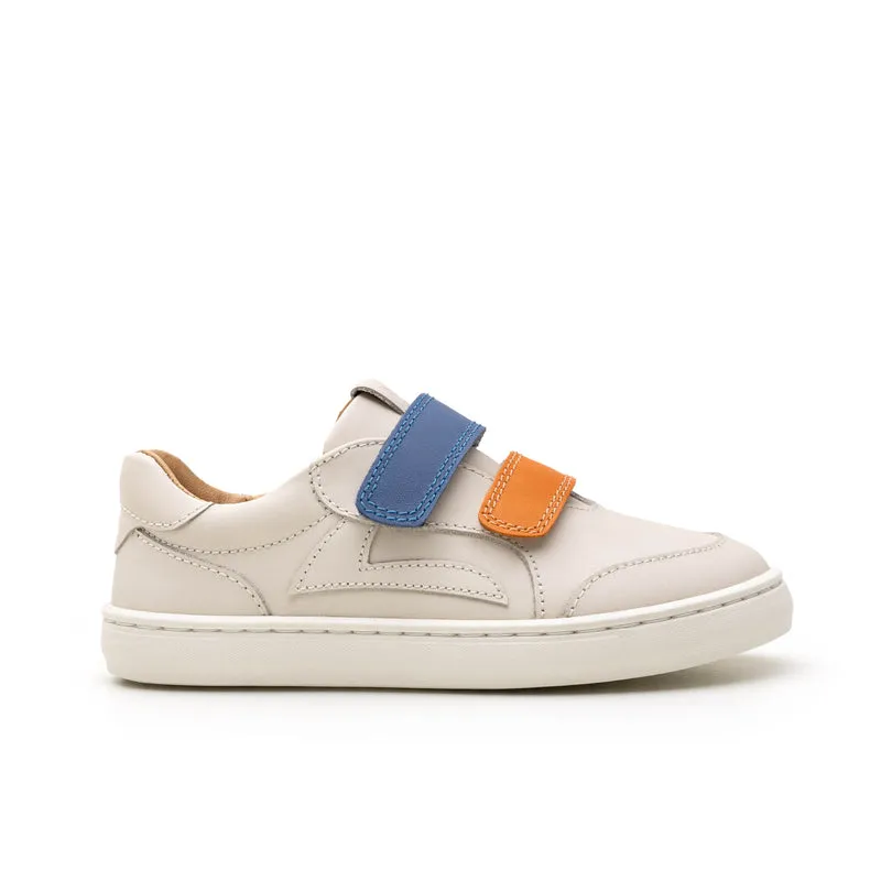 Tip Toey Joey Kidos Landy Tapioca Tangerine Blue Tang