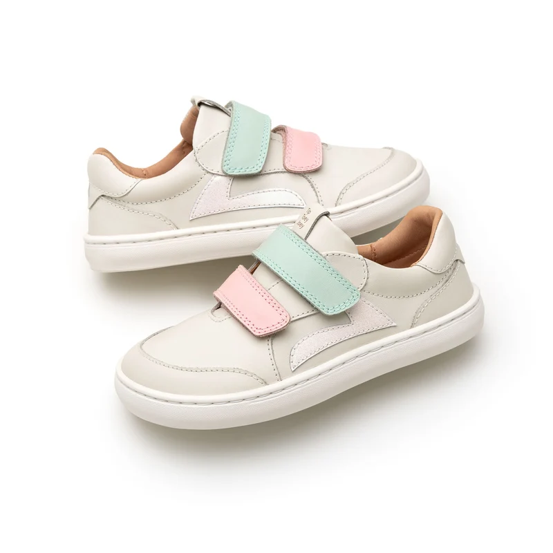 Tip Toey Joey Kidos Landy Tapioca Blossom Pink Mint