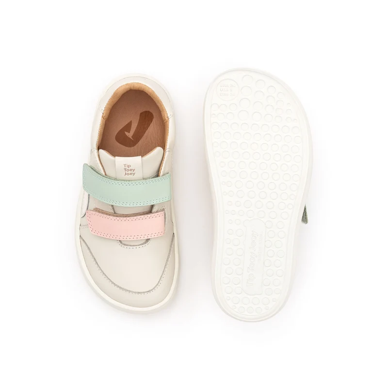 Tip Toey Joey Kidos Landy Tapioca Blossom Pink Mint