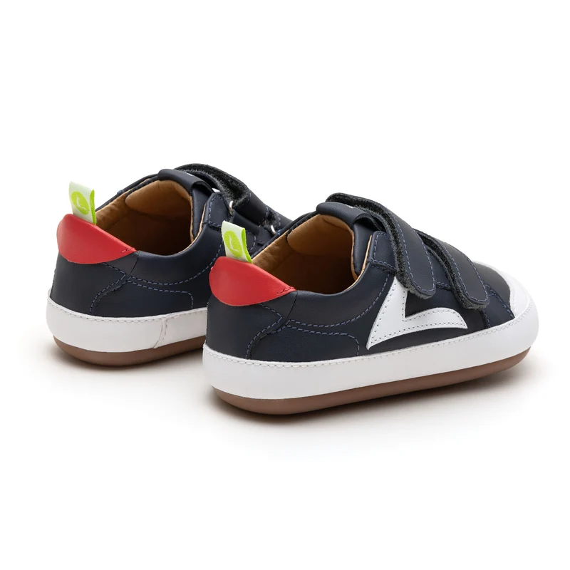 Tip Toey Joey Primeiros Hopper Navy White Tomato