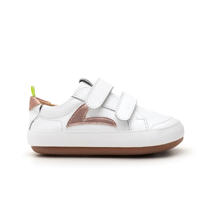 Tip Toey Joey Primeiros Hopper White Rose Gold