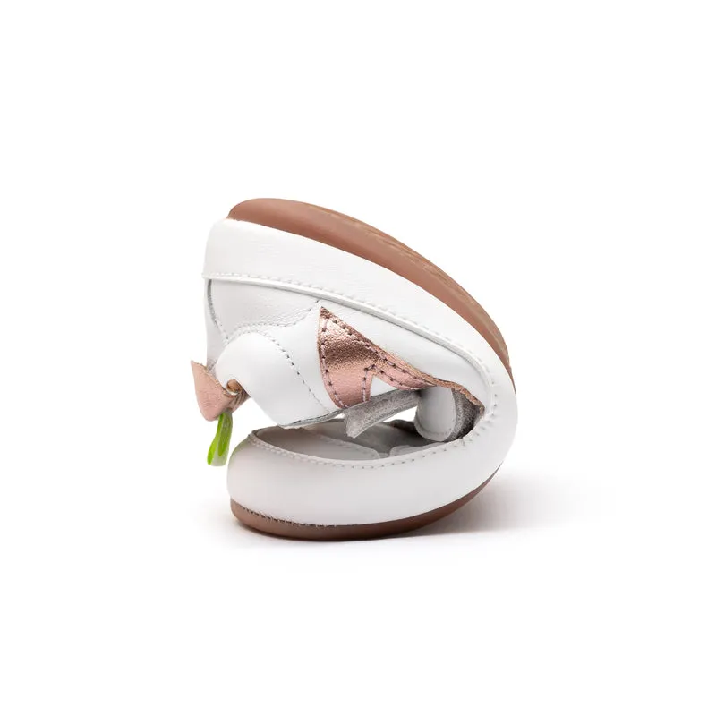 Tip Toey Joey Primeiros Hopper White Rose Gold