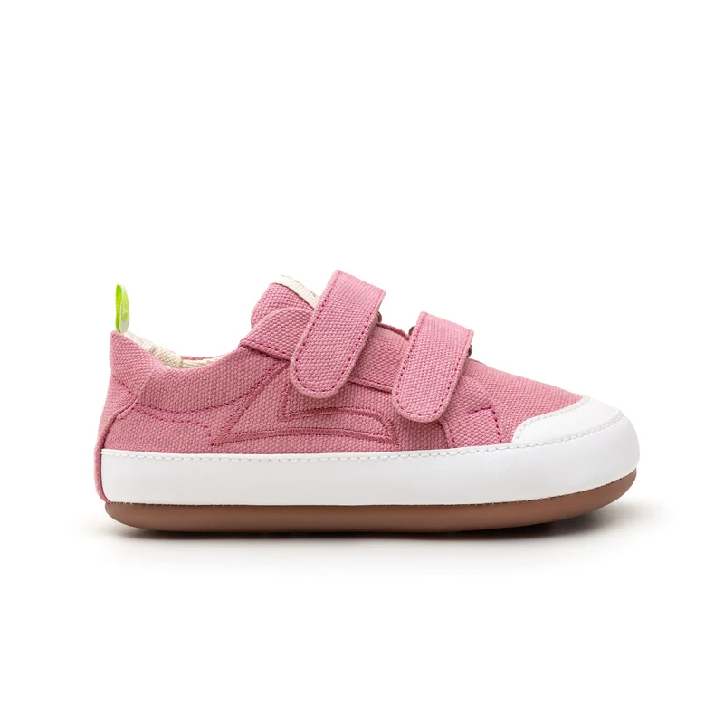 Tip Toey Joey Primeiros Bossy Green Lona Rosa Confetti