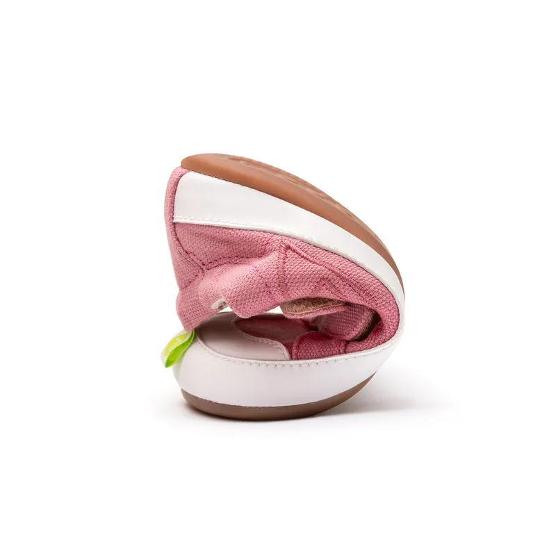 Tip Toey Joey Primeiros Bossy Green Lona Rosa Confetti
