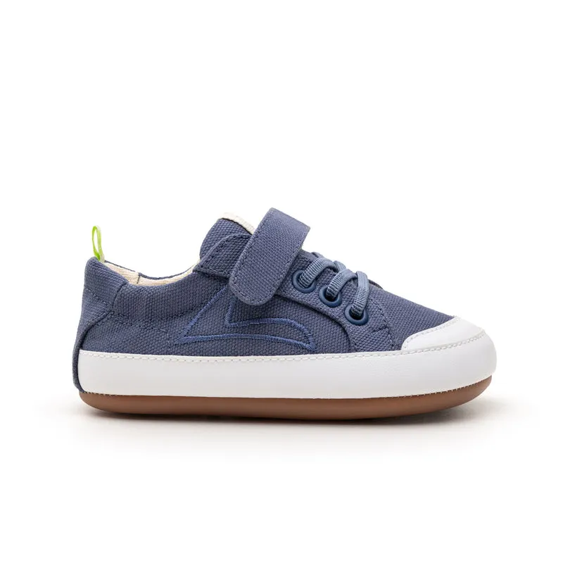 Tip Toey Joey Primeiros Dash Green Lona Azul Klein