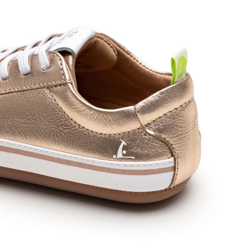 Tip Toey Joey Primeiros Funky Metalic Salmon White