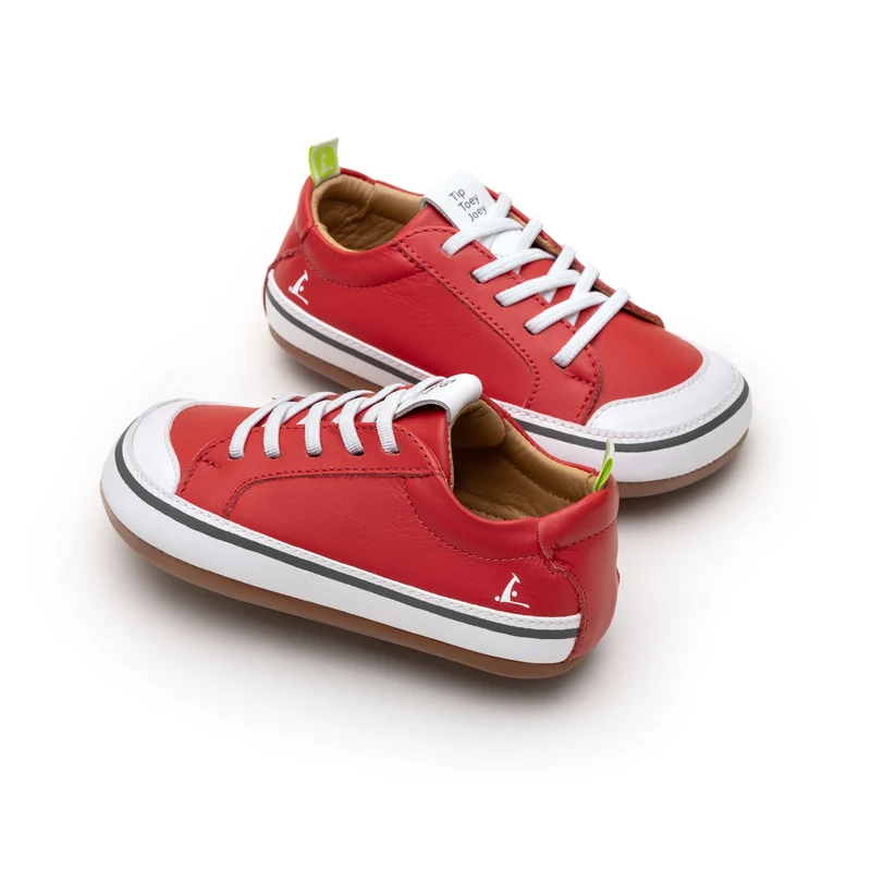 Tip Toey Joey Primeiros Funky Tomate White