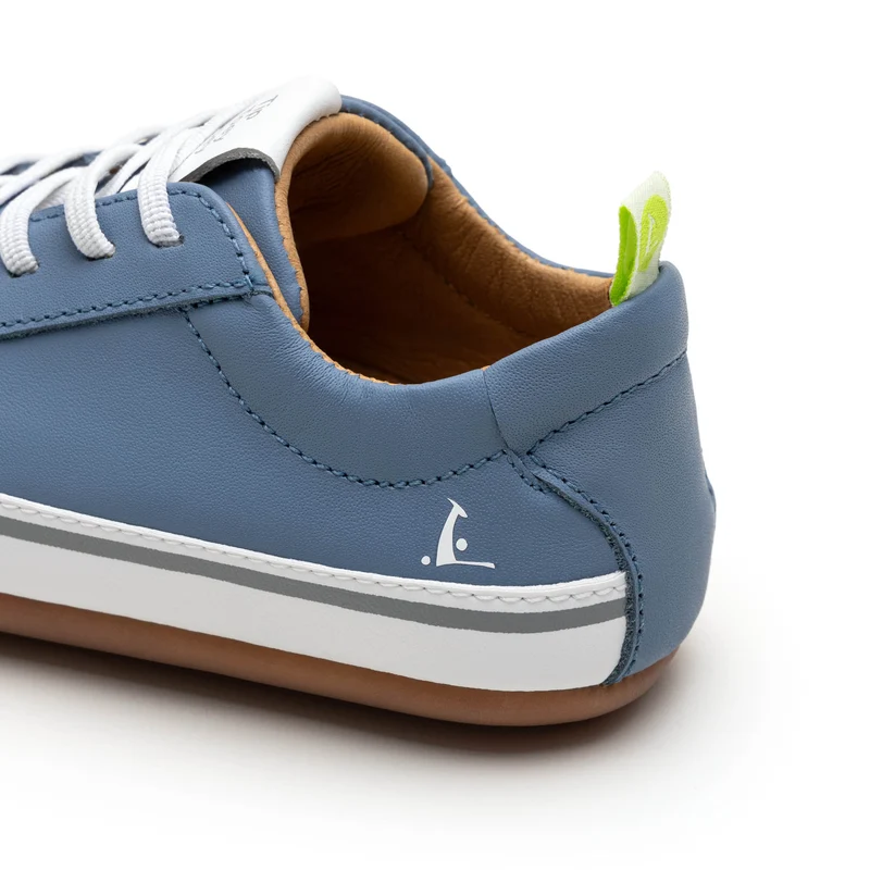 Tip Toey Joey Primeiros Funky Denim White