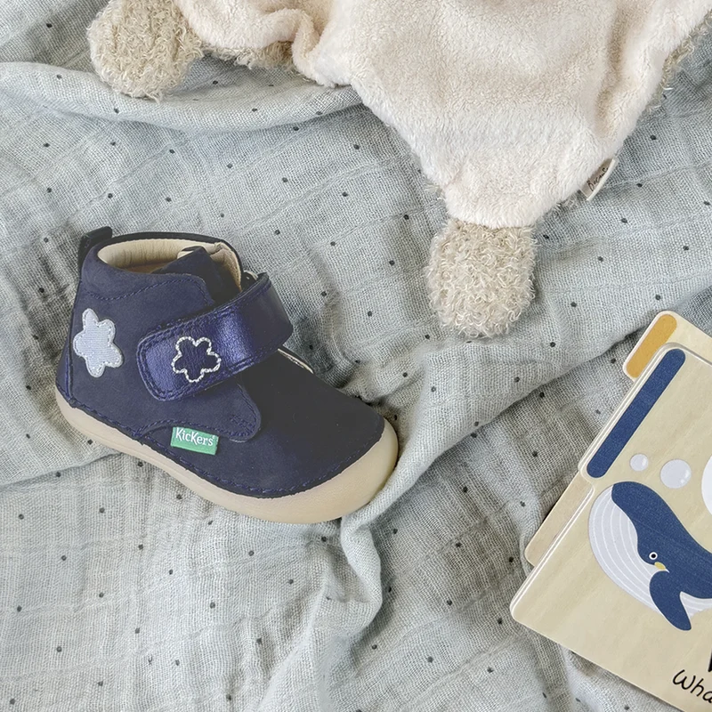 Kickers Sabio Marine Fleurs