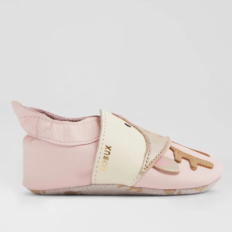 Bobux Chaussons Fawna Rosewater