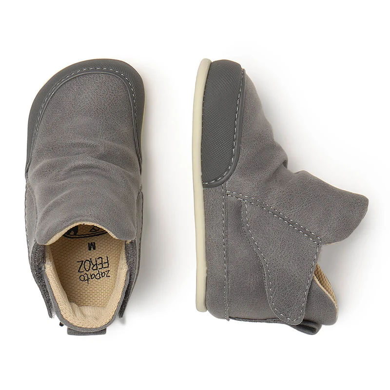 Zapato Feroz Féroces Chelva Gris Crack