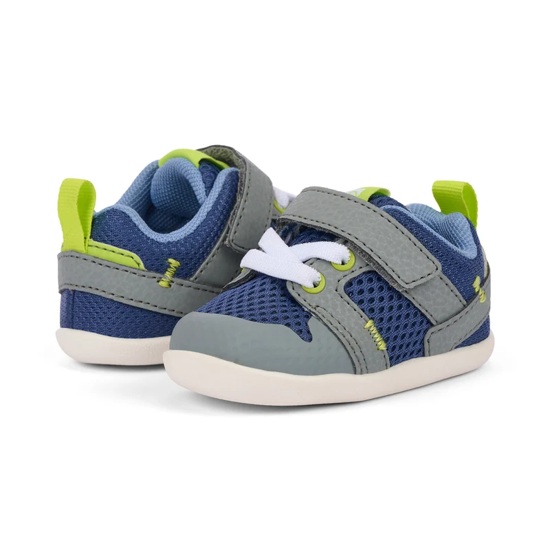 See Kai Run First Walker Viento Navy Gray