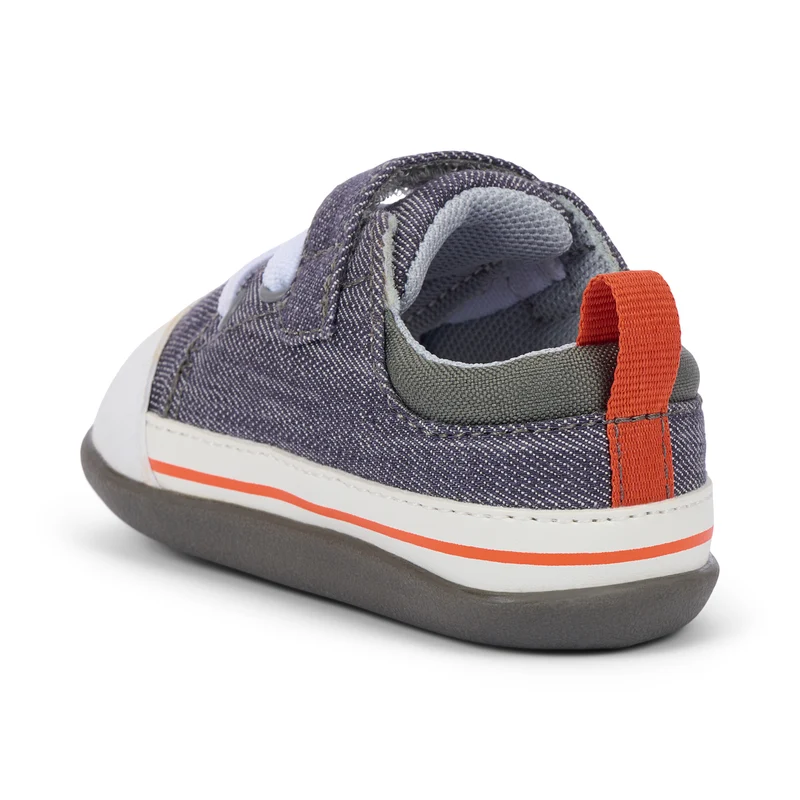 See Kai Run First Walker Stevie Gray Denim