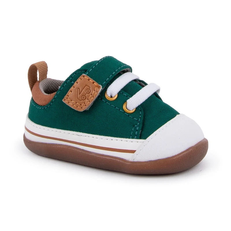 See Kai Run First Walker Stevie Forest Green