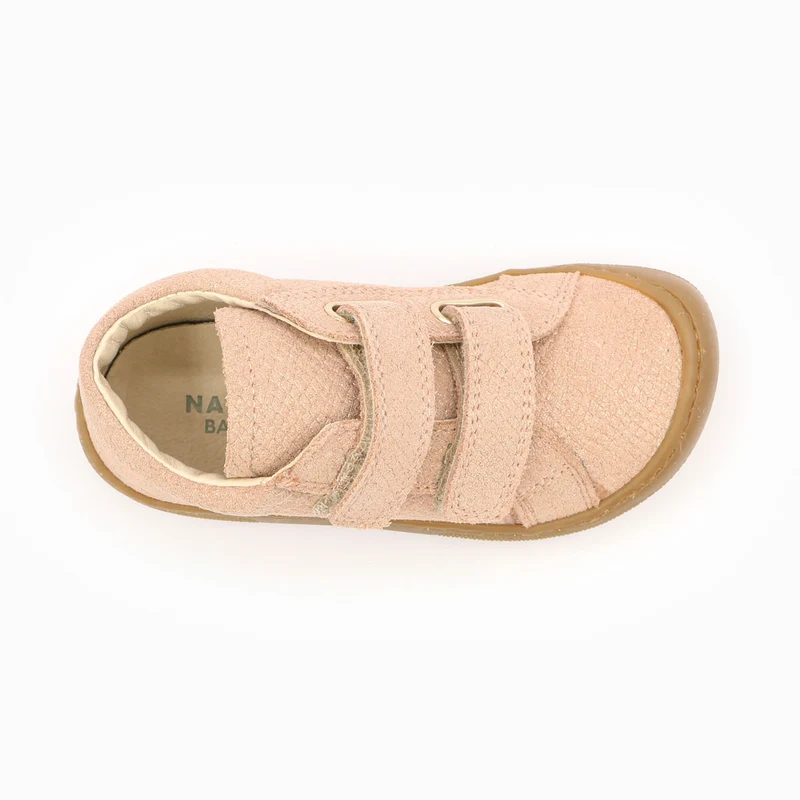 Naturino Barefoot Kommy Velcros Lizard Rose