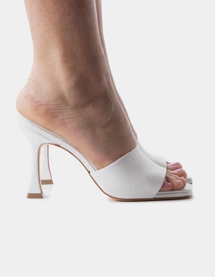 Bayamo White Leather