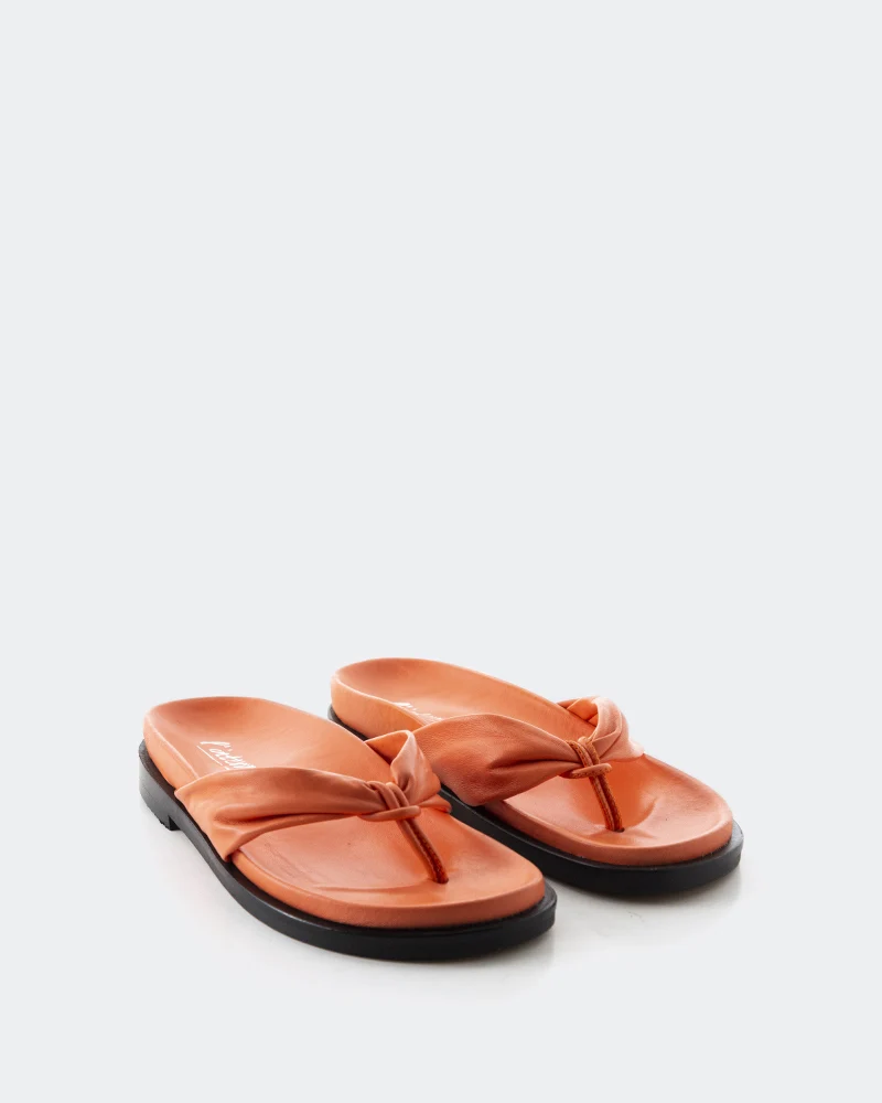 Aminta Coral Leather