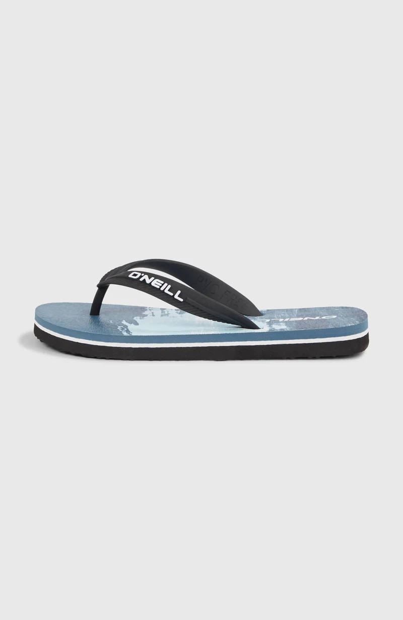 Tongs Profile Graphic | Blue Melted Stripe Boys