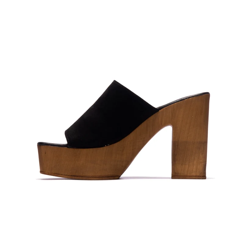 Elissa Black Suede
