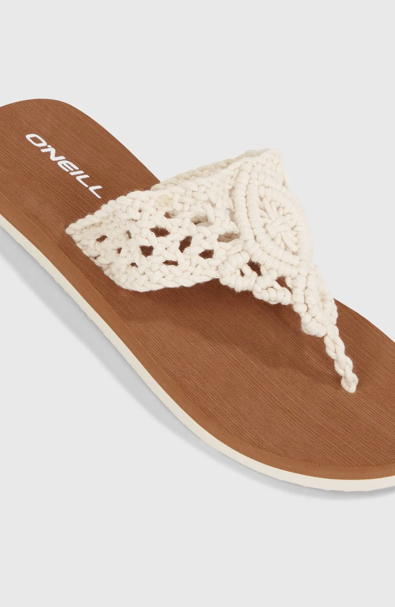 Tongs Ditsy Crochet | Snow White