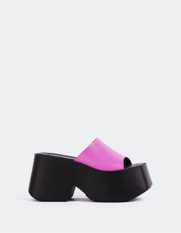 Fidèle Fucshia Leather