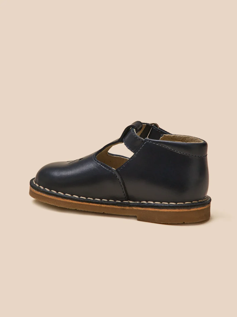 Salomés en cuir Bébé