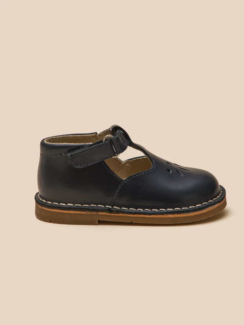 Salomés en cuir Bébé