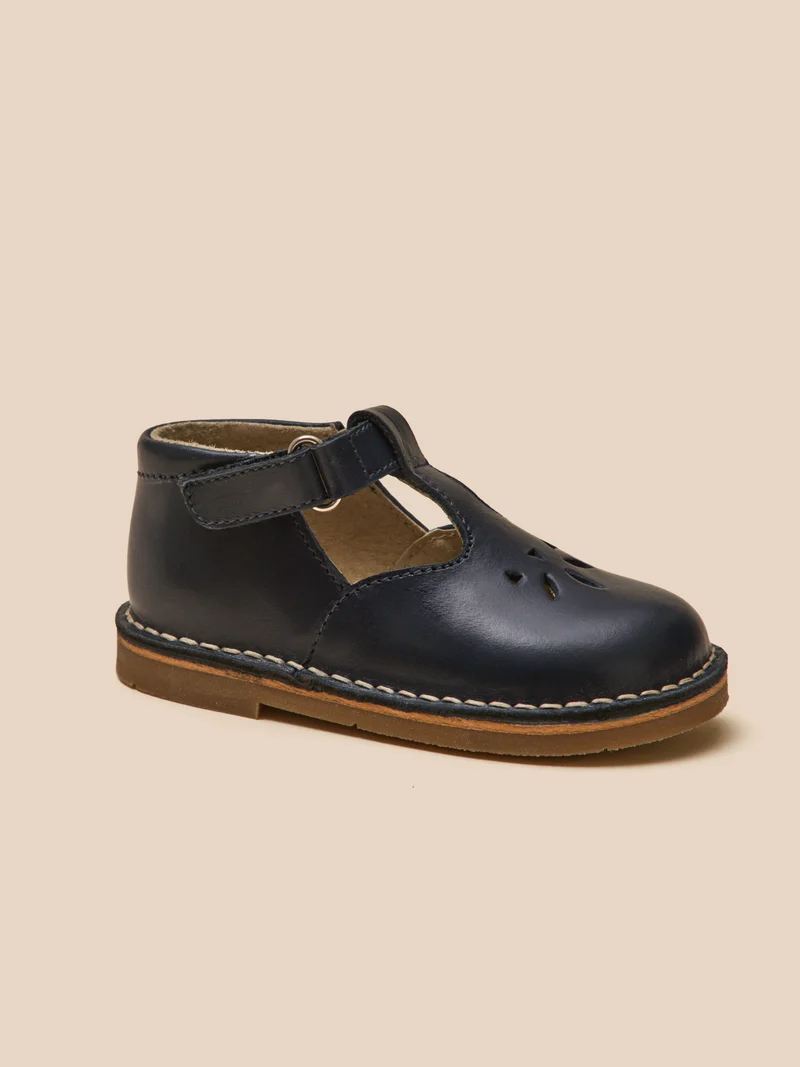 Salomés en cuir Bébé