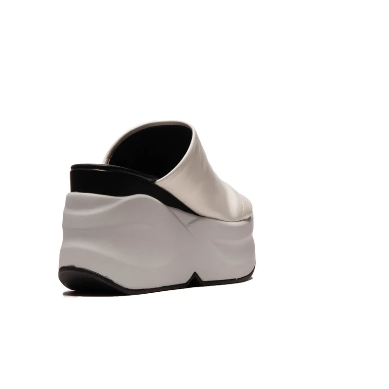 Cricket White Leather