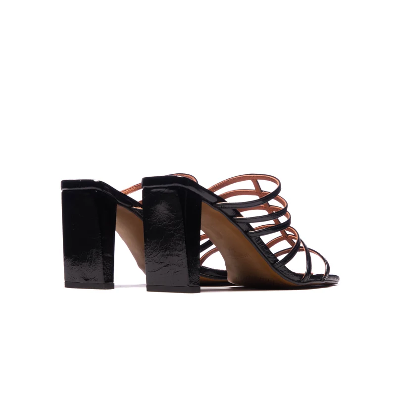 Souad Black Leather