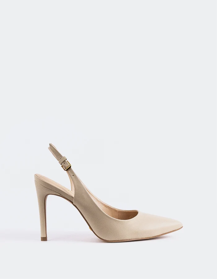 Morisha Off White Leather