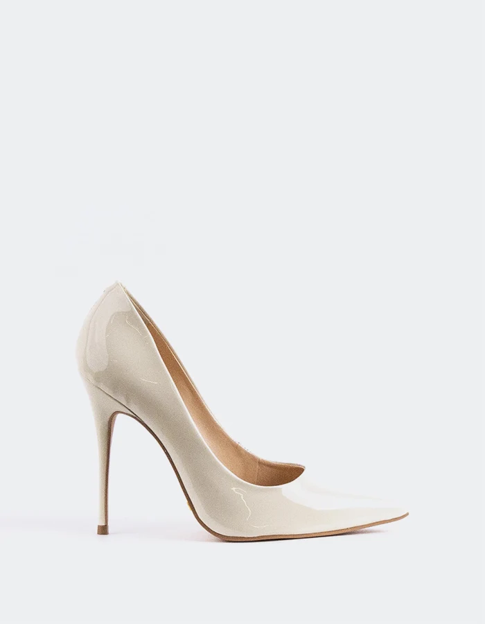 Teeva Off White Patent