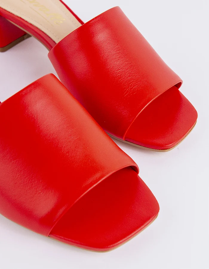 Fortunata Red Leather