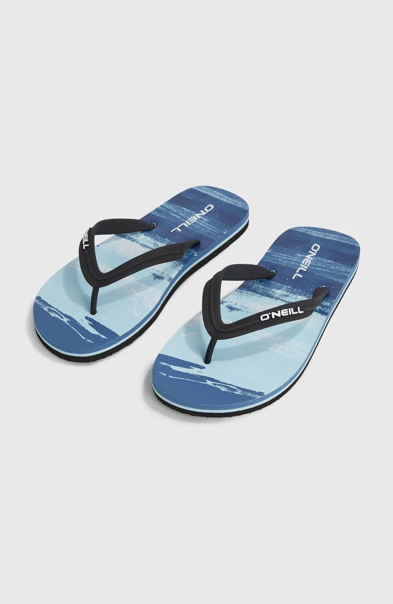 Tongs Profile Graphic | Blue Melted Texture