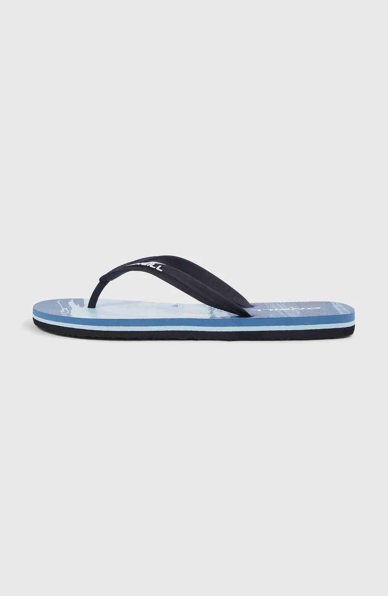 Tongs Profile Graphic | Blue Melted Texture