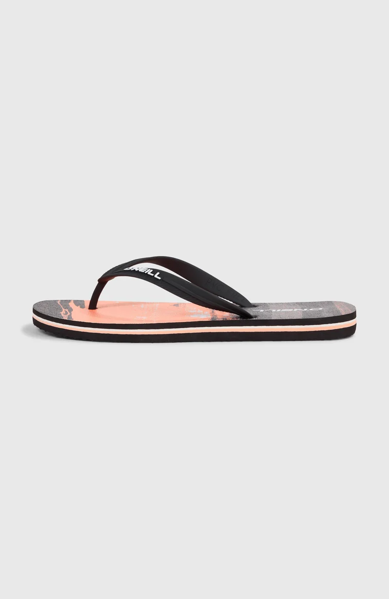 Tongs Profile Graphic | Coral Melted Texture