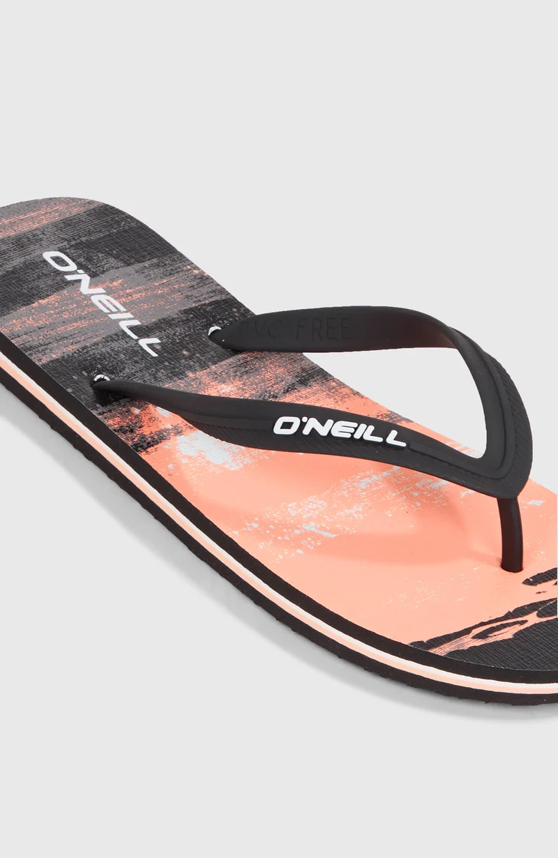 Tongs Profile Graphic | Coral Melted Texture