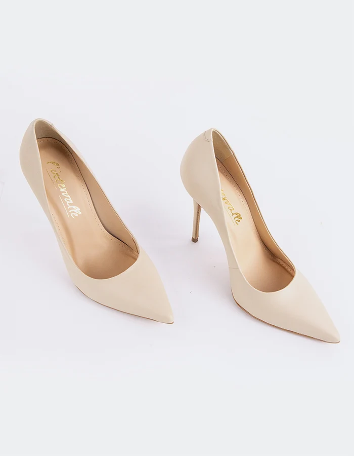 Teeva Off White Leather
