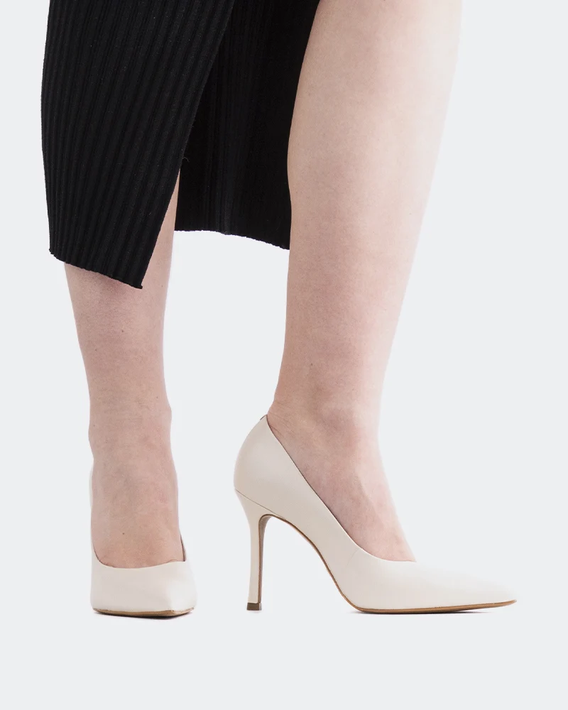 Moraya Off White Leather