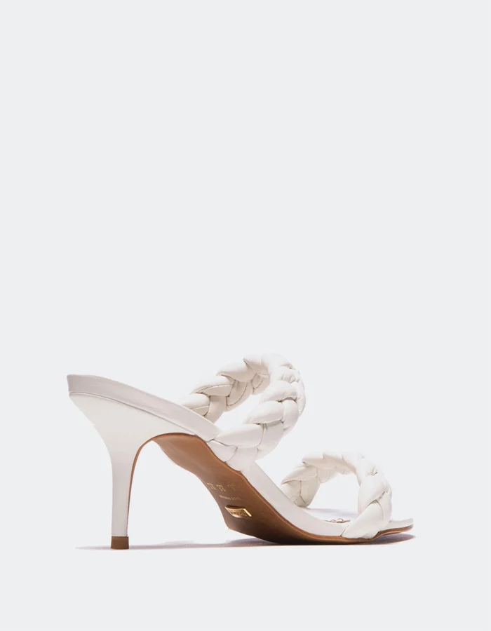 Nigella White Leather