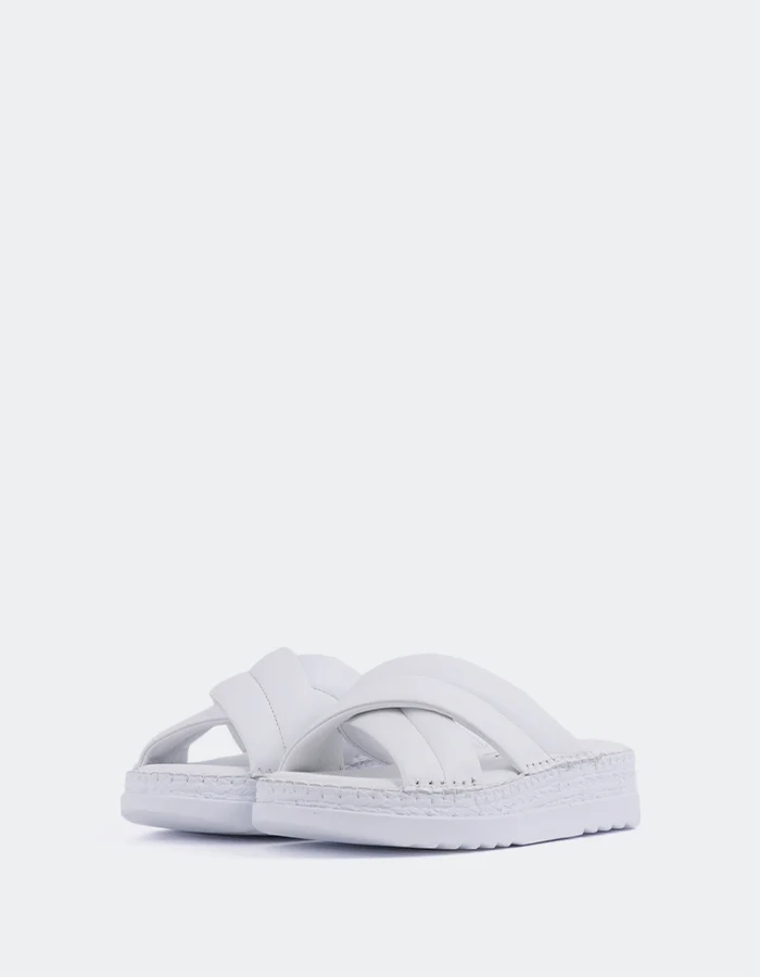Cranwell White Leather